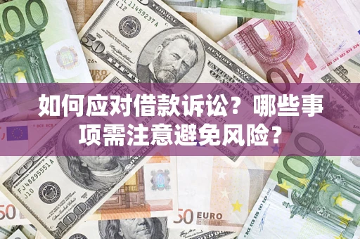 武汉如何应对借款诉讼？哪些事项需注意避免风险？
