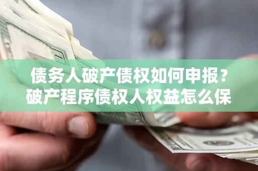 武汉债务人破产债权如何申报？破产程序债权人权益怎么保障？