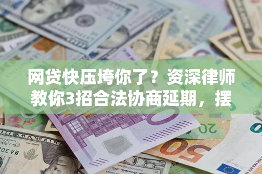 武汉网贷快压垮你了？资深律师教你3招合法协商延期，摆脱暴力催收！